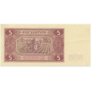 5 gold 1948 - A - first series