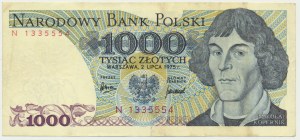 1,000 PLN 1975 - N -.