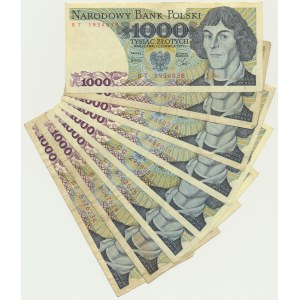 1 000 or 1979 (8 pièces)