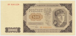 500 zloty 1948 - AN -.