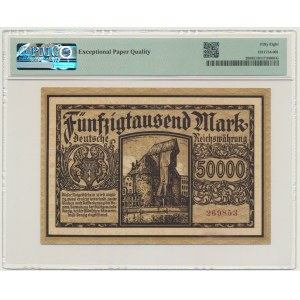 Gdansk, 50 000 marks 1923 - PMG 58 EPQ