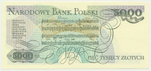 5,000 PLN 1988 - DC -.