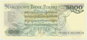 5 000 zlotys 1982 - B -