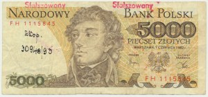 500 złotych 1982 - FH - sfałszowany