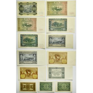 Súprava, 1-500 zlatých 1940-41 (13 kusov)