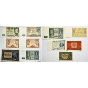 Set, 1/2-100 marks/gold 1919-41 (11 pieces).