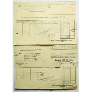 Łódź (Litzmannstadt), documents comptables 1940-44