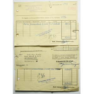 Lodz (Litzmannstadt), accounting documents 1940-44