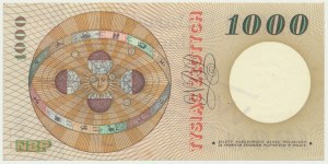 1.000 Zloty 1965 - MODELL - S -