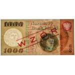 1,000 zloty 1965 - MODÈLE - S -