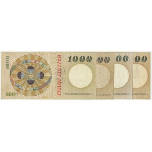 1.000 oro 1965 (4 pezzi)