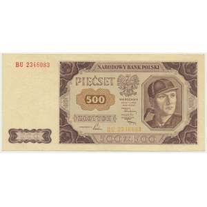 500 zloty 1948 - FDC -