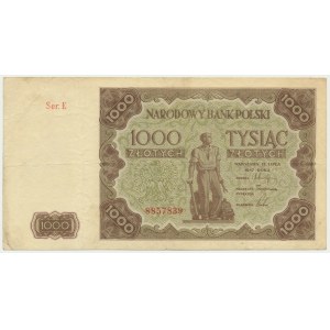 1 000 zlotys 1947 - E -