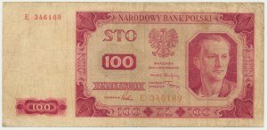 100 zloty 1948 - E -