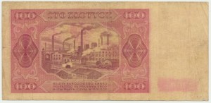 100 złotych 1948 - E -