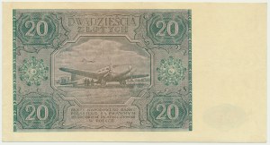 20 zloty 1946 - B -