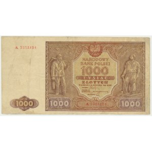 1,000 zloty 1946 - A. -