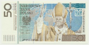50 zlotých 2006 - Jan Pavel II -