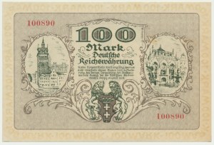 Danzica, 100 marchi 1922
