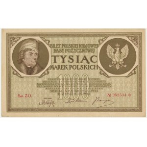 1.000 marek 1919 - Ser. ZO -