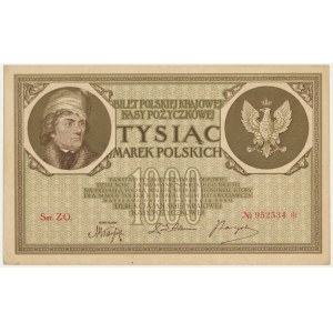 1.000 marchi 1919 - Ser. ZO -
