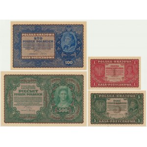 Set, 1-500 marchi 1919