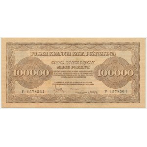 100,000 marks 1923 - F -.