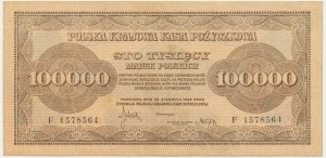 100.000 Mark 1923 - F -