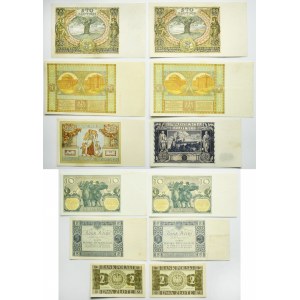 Set, 2-100 or 1929-36 (12 pièces)