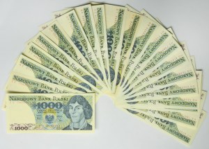 1.000 złotych 1982 (21 szt.)
