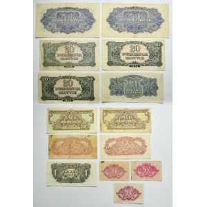 Set, 50 penny - 50 oro 1944 (14 pezzi)