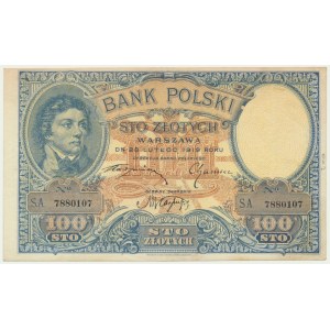 100 złotych 1919 - S.A -