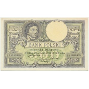 500 złotych 1919 - SA. -