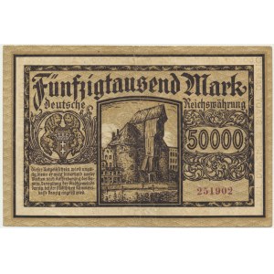 Gdańsk, 50.000 marek 1923
