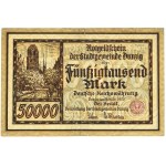 Gdansk, 50 000 mariek 1923