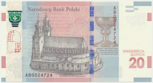 20 Zlato 2015 - 1050. výročí křtu Polska -
