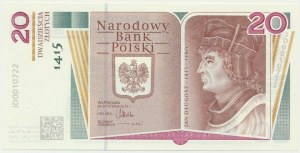 20 Or 2015 - 600e anniversaire de la naissance de Jan Długosz -.