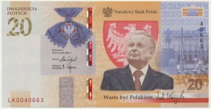 20 PLN 2021 - L. Kaczynski -.