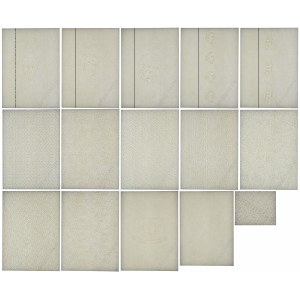 PWPW, watermark set (15 pieces).