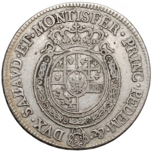 Italy, Duchy of Savoy, Carlo Emanuele III, 1/2 Scudo 1763