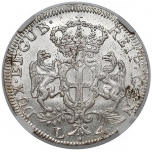 Italy, Republic of Genoa, 4 lire 1792