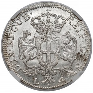 Włochy, Genua, 4 liry 1792 