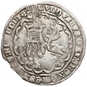 Flandria, Ludwig II von Male (1346-1384), Podwójny grosz