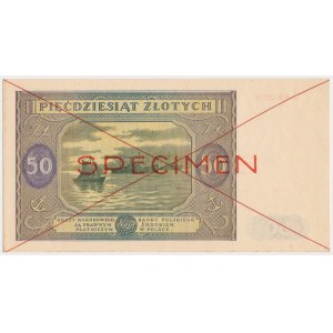 50 złotych 1946 - SPECIMEN - A