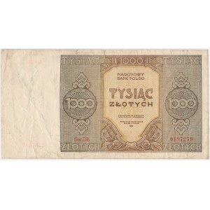 1.000 złotych 1945 - Ser.Dh - seria zastępcza