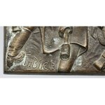 Czechoslovakia, Plaquette, Prague uprising 1945 (Bilek)