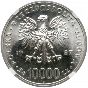 10.000 złotych 1987 Jan Paweł II