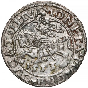 Zygmunt II August, Półgrosz Wilno 1553 - mała data