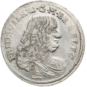 Niemcy, Prusy-Brandenburgia, Fryderyk Wilhelm, 1/3 talara Monachium 1674 AVH