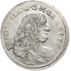 Deutschland, Preußen, Friedrich Wilhelm, 1/3 Taler München 1674 AVH